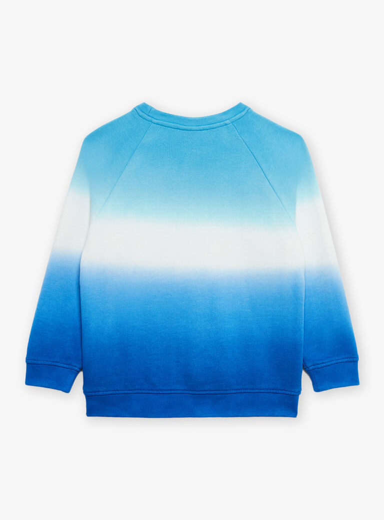 Sweat blanc tye and dye