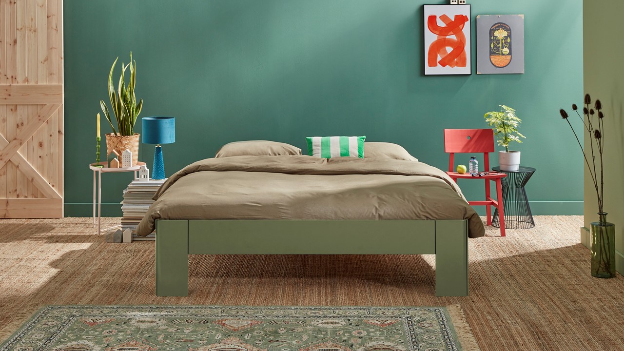 Bed Fresh rietgroen