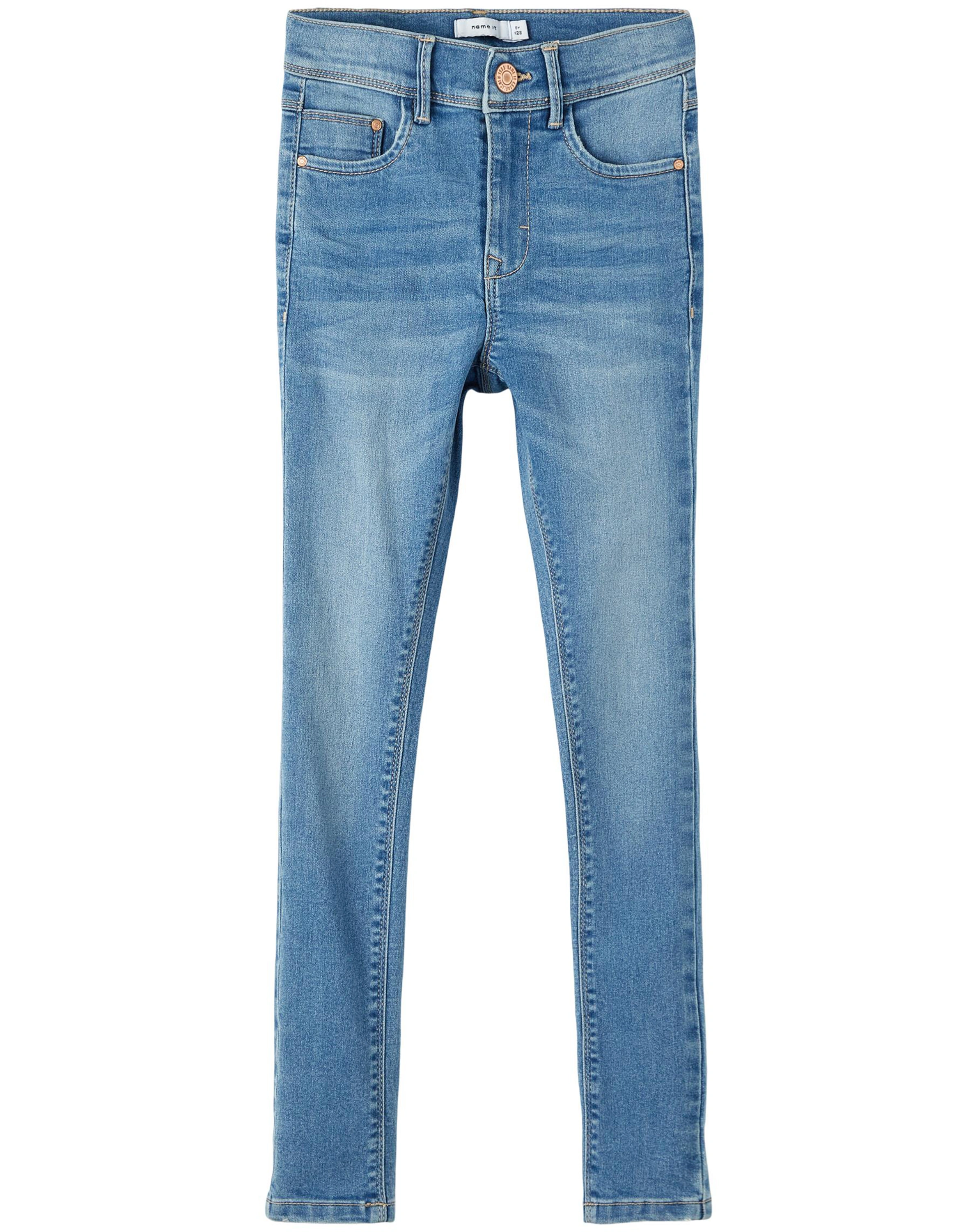 Jeanshose NKFPOLLY DNMTHRIS in medium blue