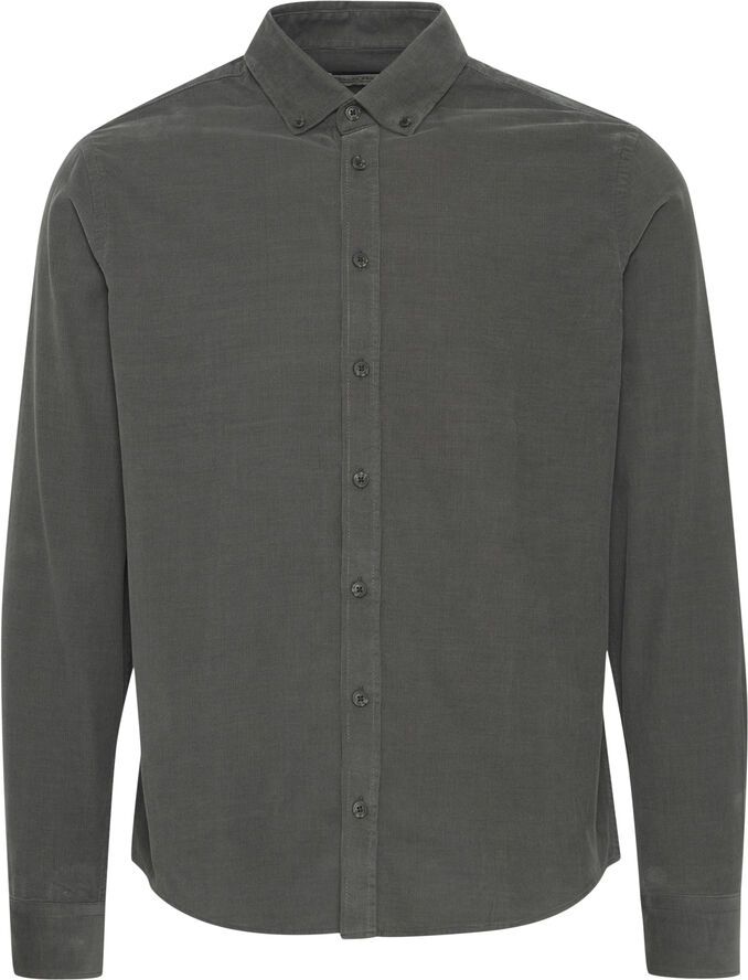 Casual Friday CFANTON LS BD baby corduroy shirt Dark shadow
