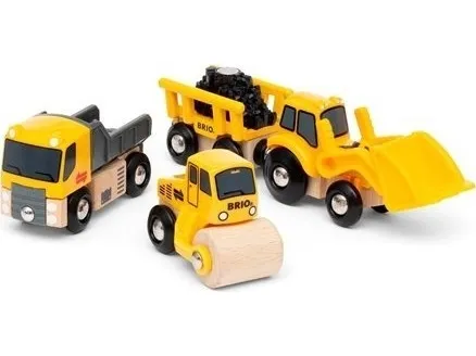 BRIO 33658 Byggekøretøjer