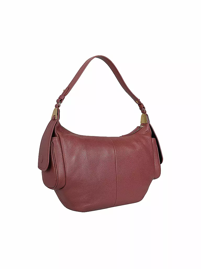 COCCINELLE Ledertasche - Hobo CAMPUS rot