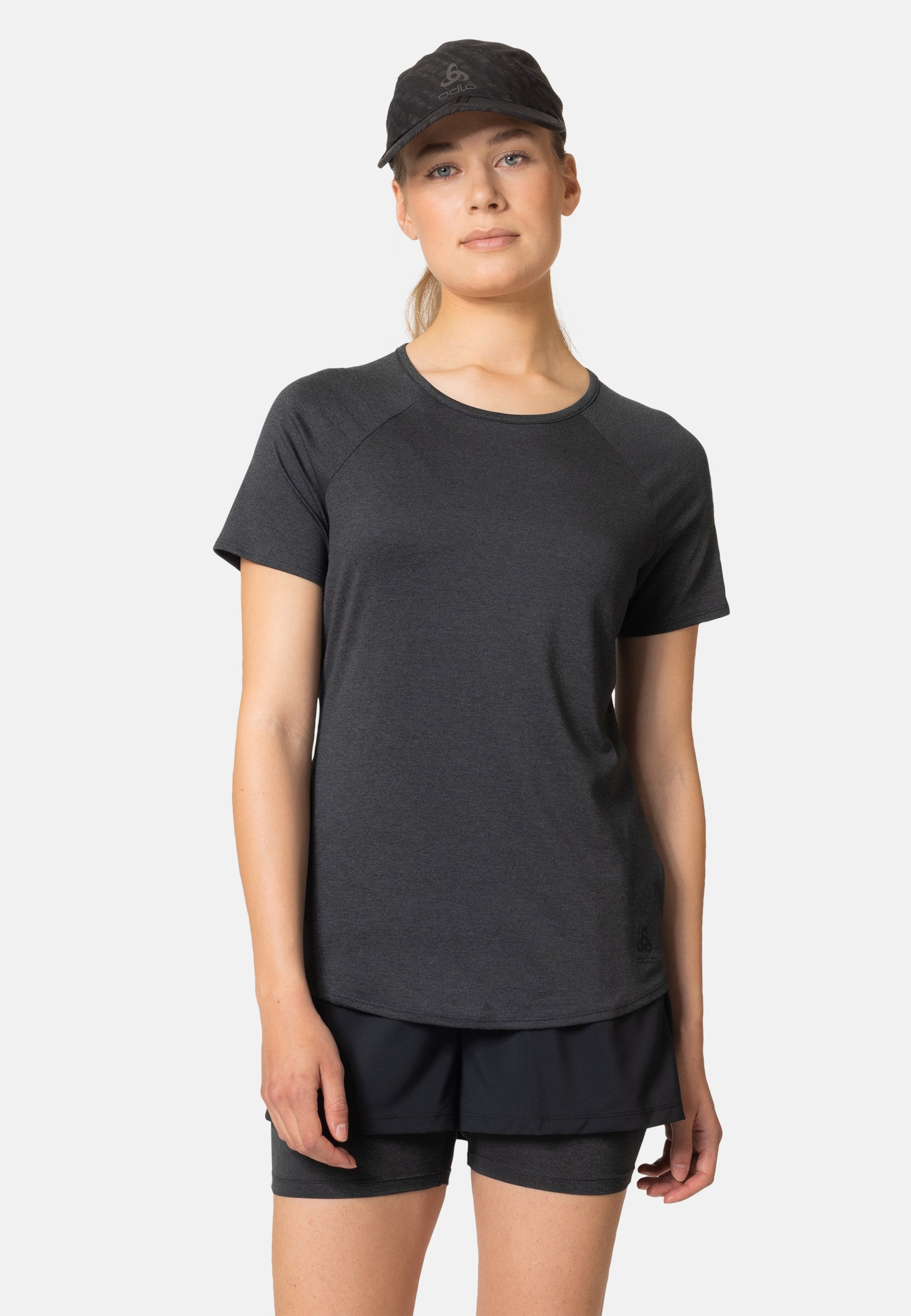 Active 365 T-Shirt in black melange