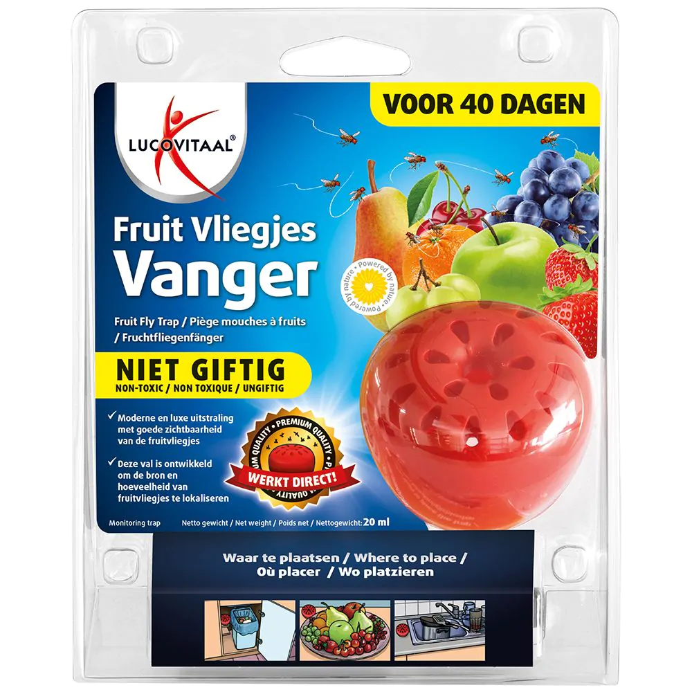 Fruitvliegjes vanger