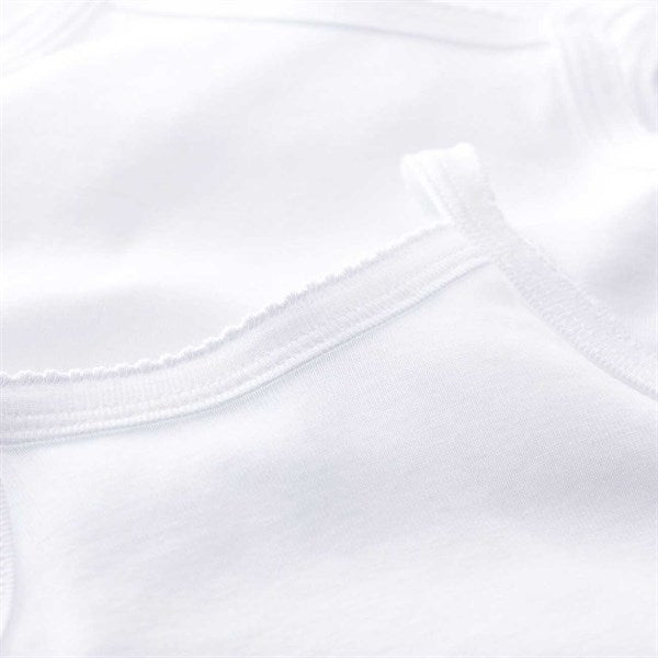 Lot 2 Bodies Hvid med strop - Petit Bateau → Luksusbaby.dk