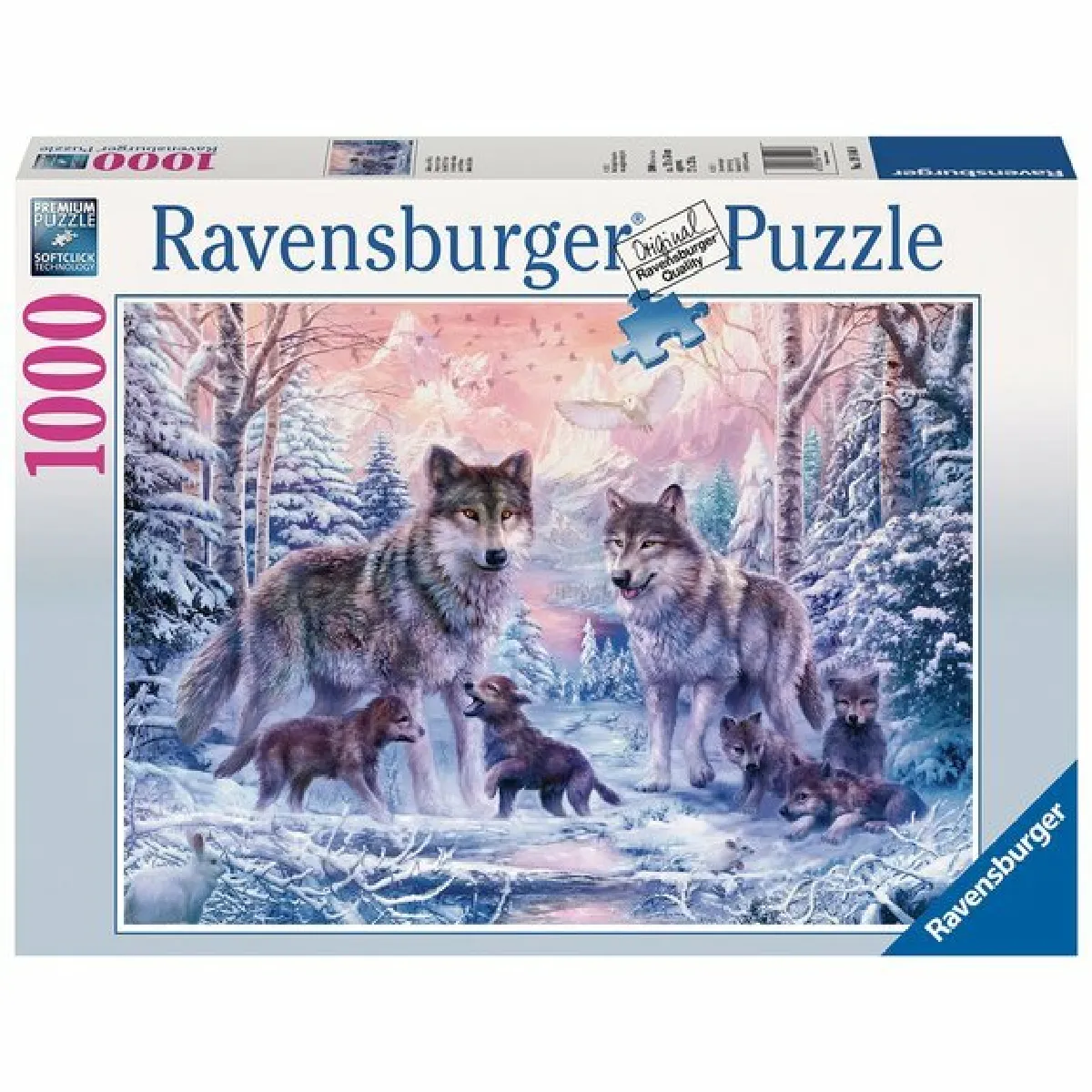 Ravensburger Loups arctiques - 1000 pièces