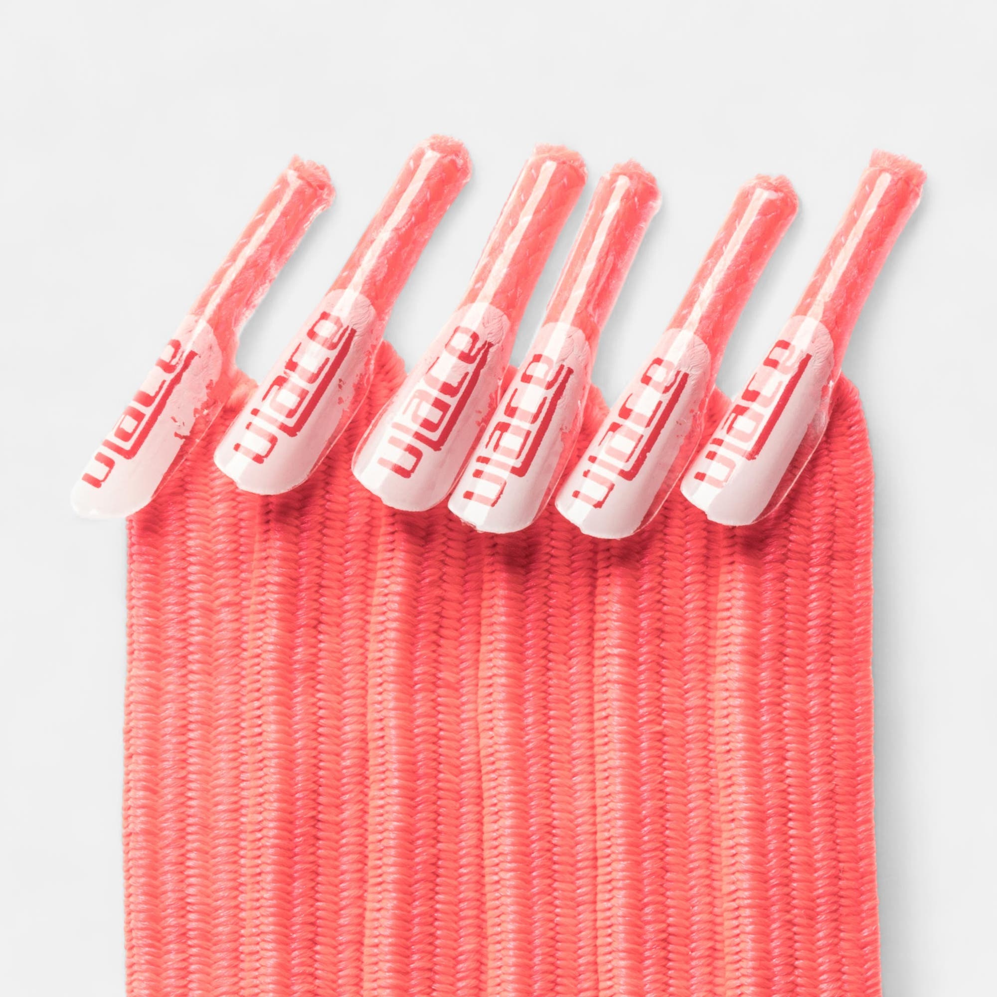 Lacets élastiques ulace rose néon sans coloris