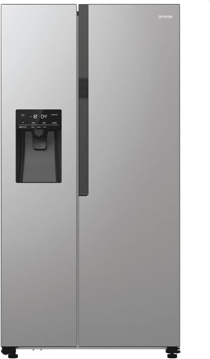 Gorenje NRR9ESXL Side by Side Kühl-Gefrier-Kombination Edelstahl