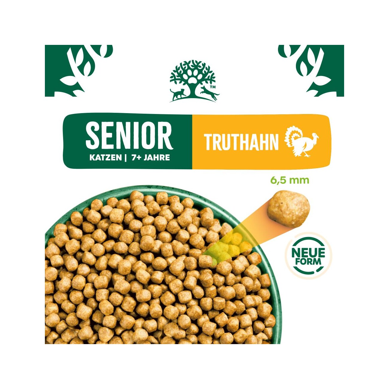 James Wellbeloved Trockenfutter Katze Senior, Truthahn 4 kg