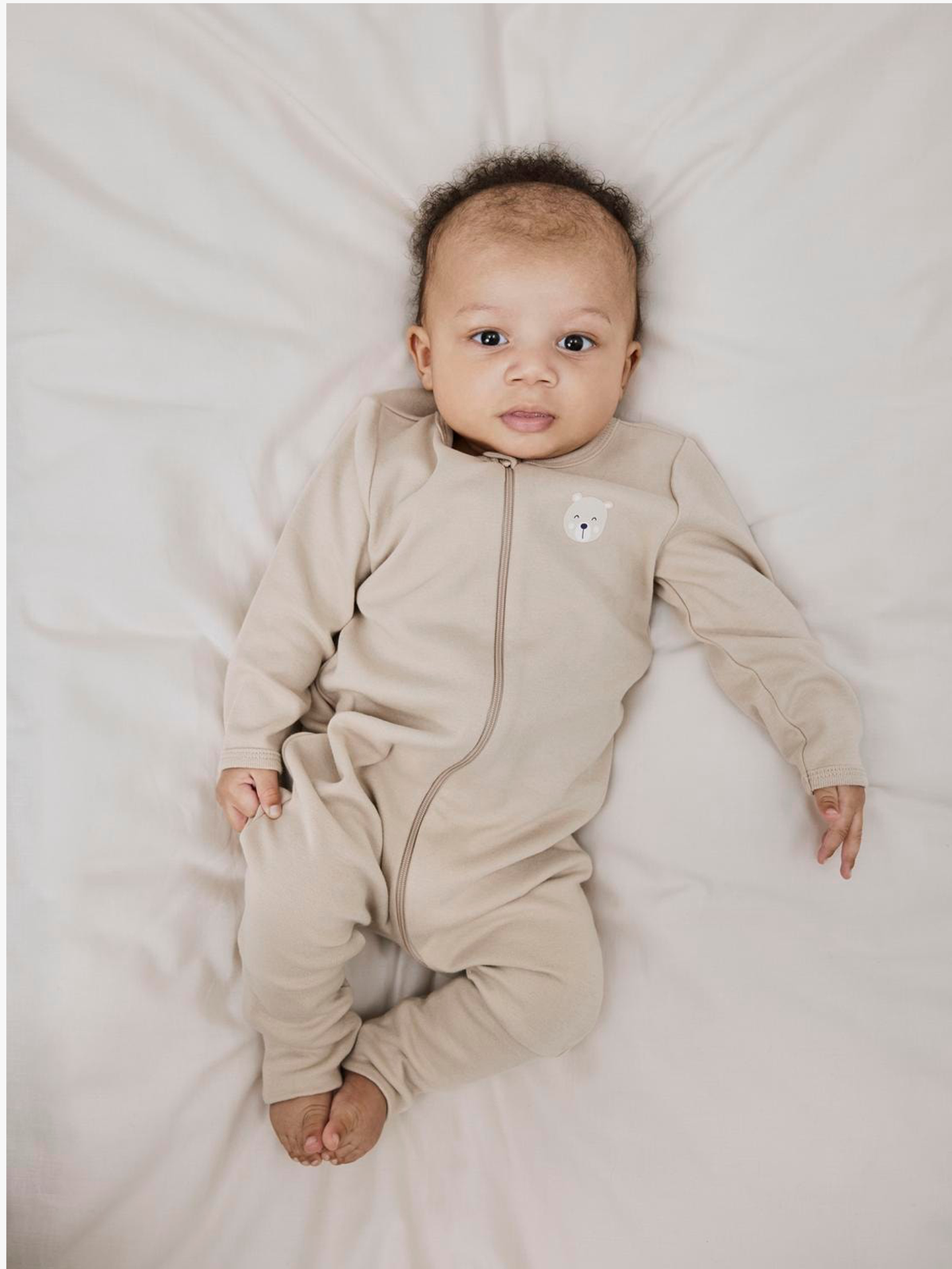 Nightsuit 2 Pack zip oxford bear