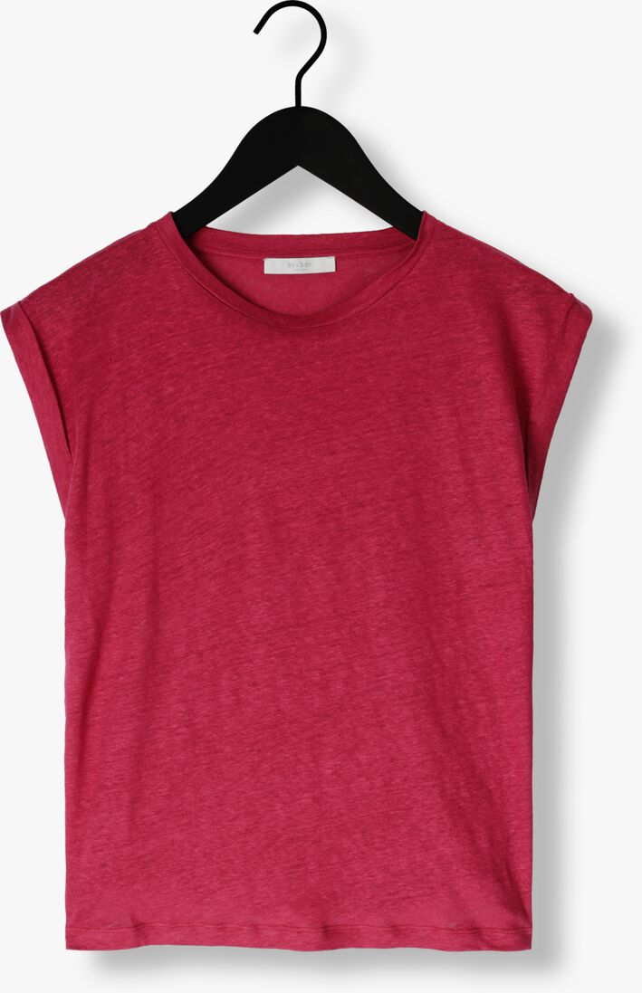 BY-BAR fuchsia by-bar top thelma linen top