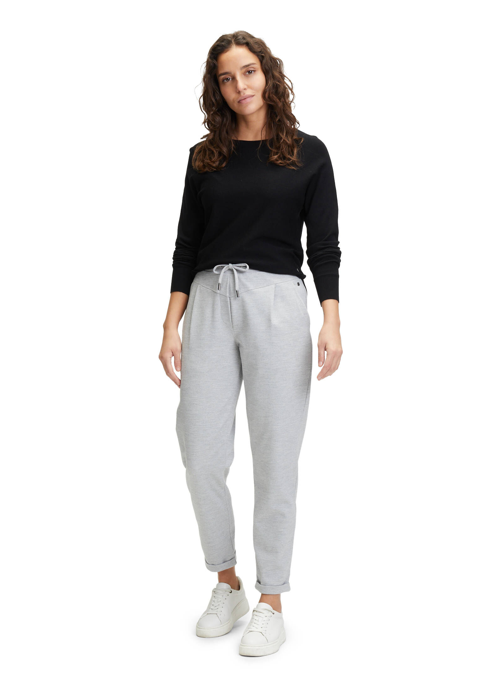 Betty & Co| Damen Feinstrickpullover mit U-Boot-Ausschnitt