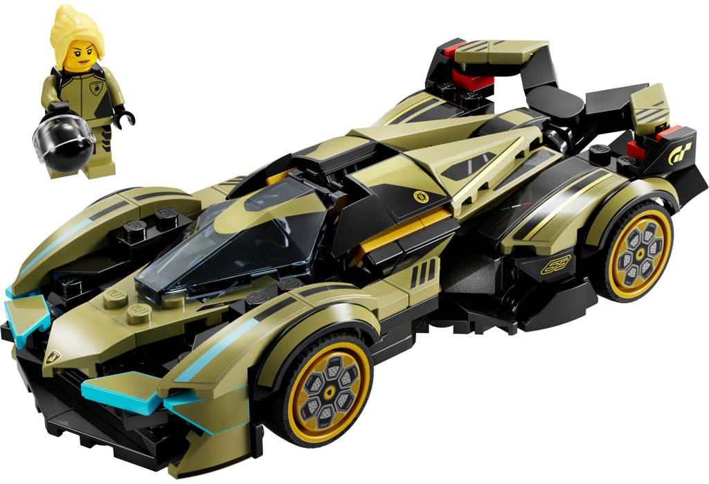 leuke auto matige stevigheidLamborghini Lambo V12 Vision GT supercar Auto Speelgoed voor Kinderen 76923