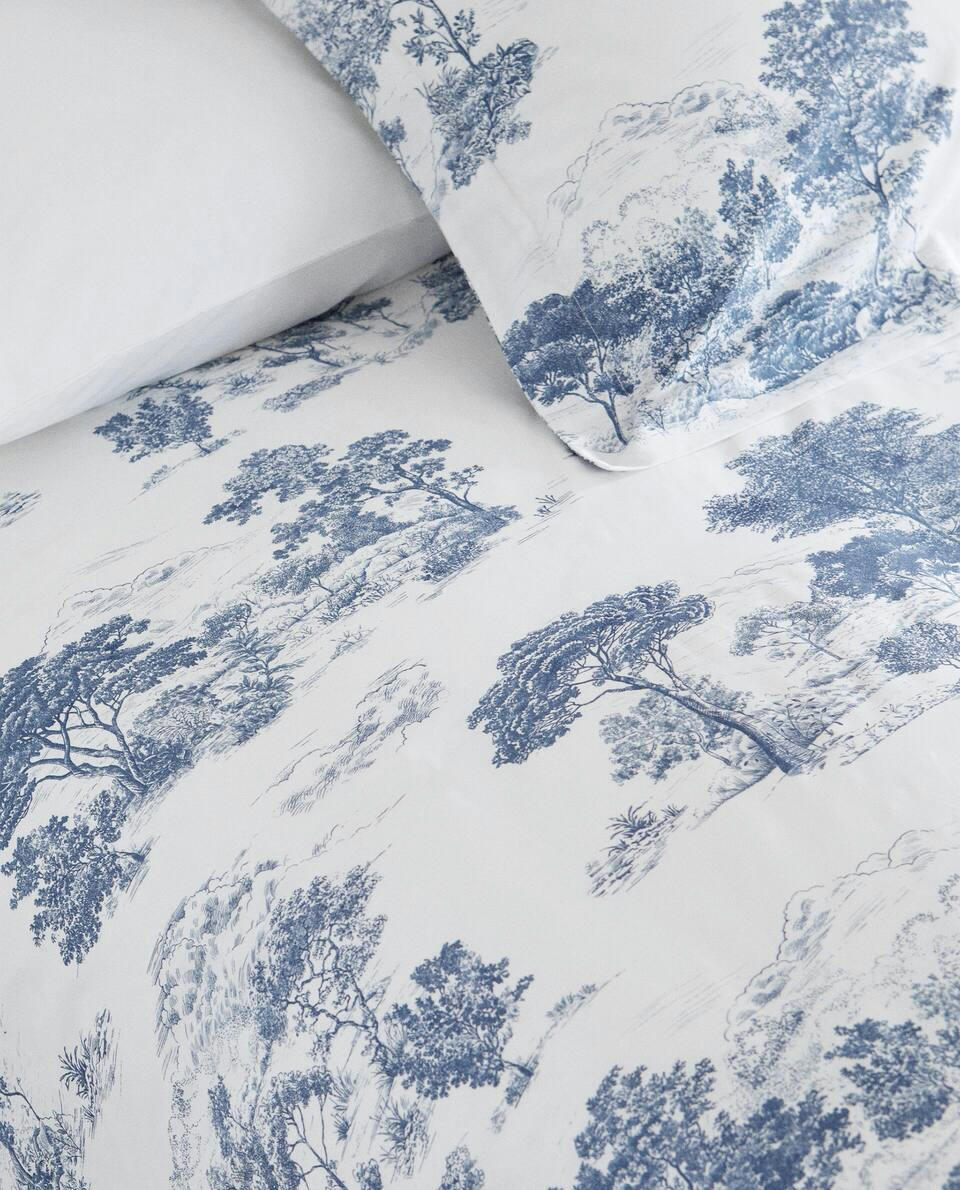 CAPA DE EDREDOM TOILE DE JOUY