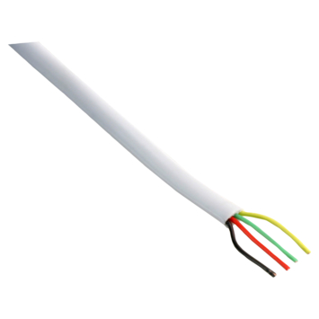 Q-Link Telefoonkabel Rond 4 x 0.5 20 Meter Wit