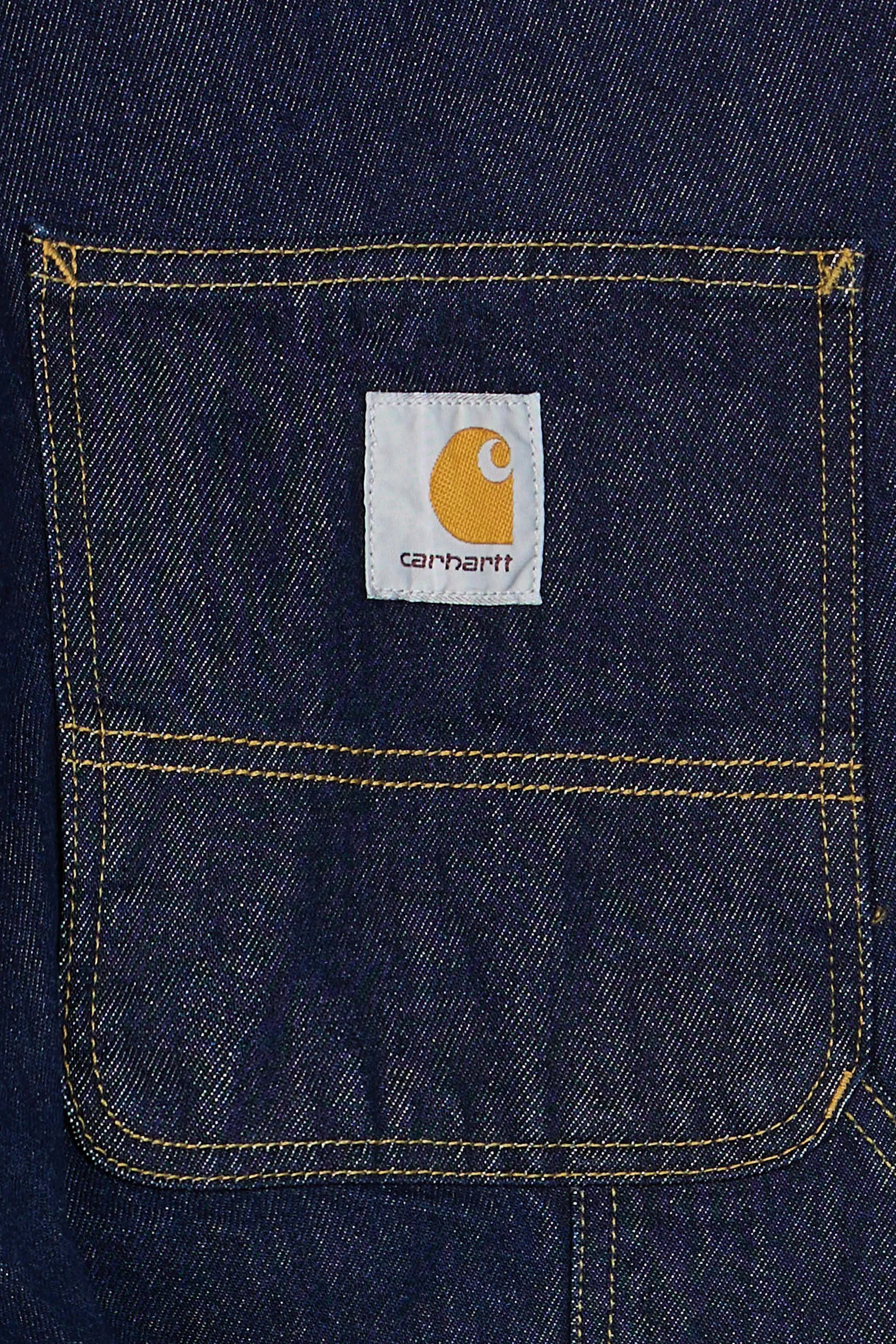 CARHARTT WIP jean Single Knee Bleu