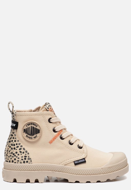 Palladium Veterboots beige Canvas