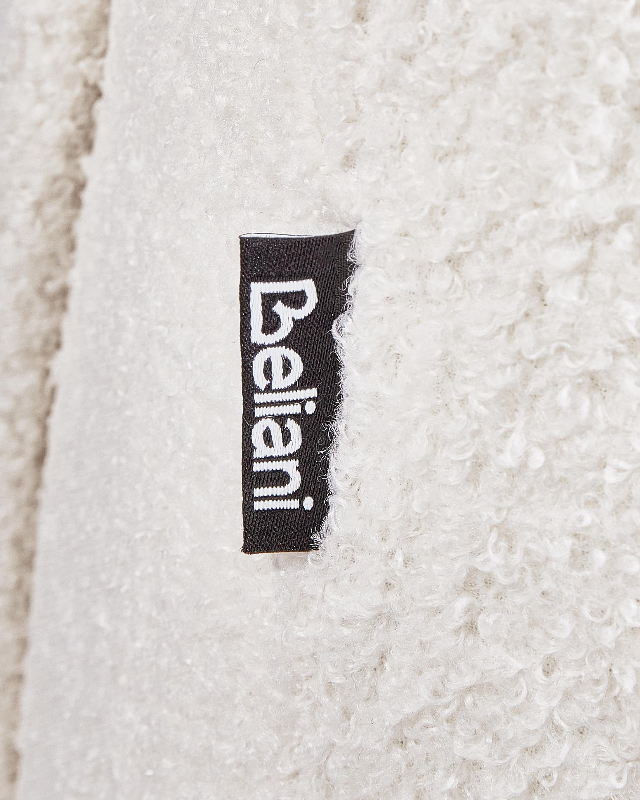 Fauteuil ALVESTA Bouclé Wit
