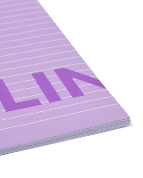 3 cahiers lilas A4 - lignés