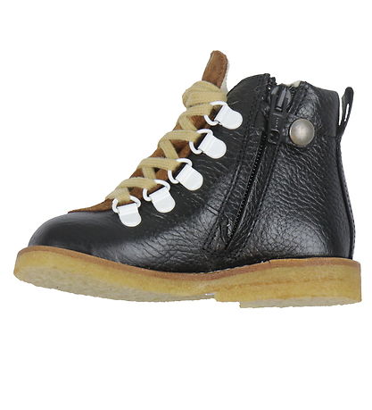 Angulus Winterstiefel - Tex - Schwarz/Kognac