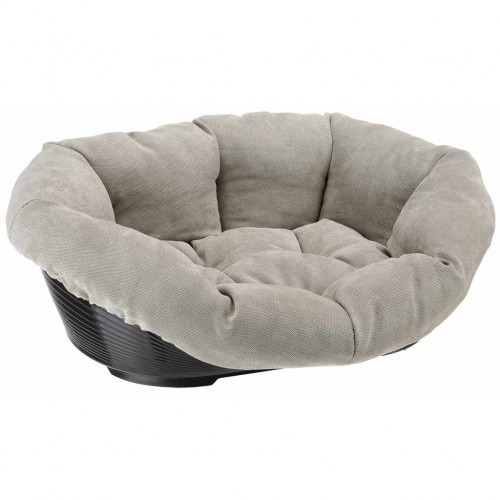 Cama Prestige para 6 cães, cinza
