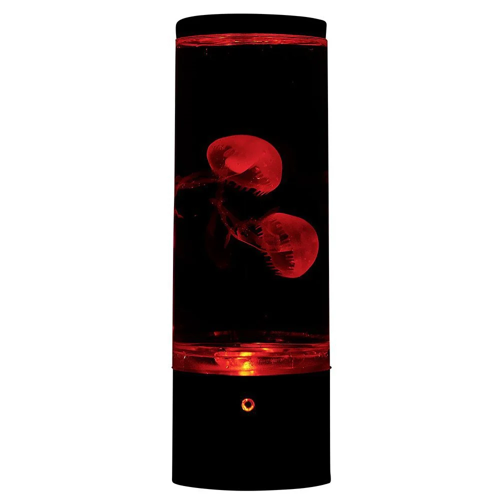 Lampe méduse couleurs changeantes Ø10,5xH29cm