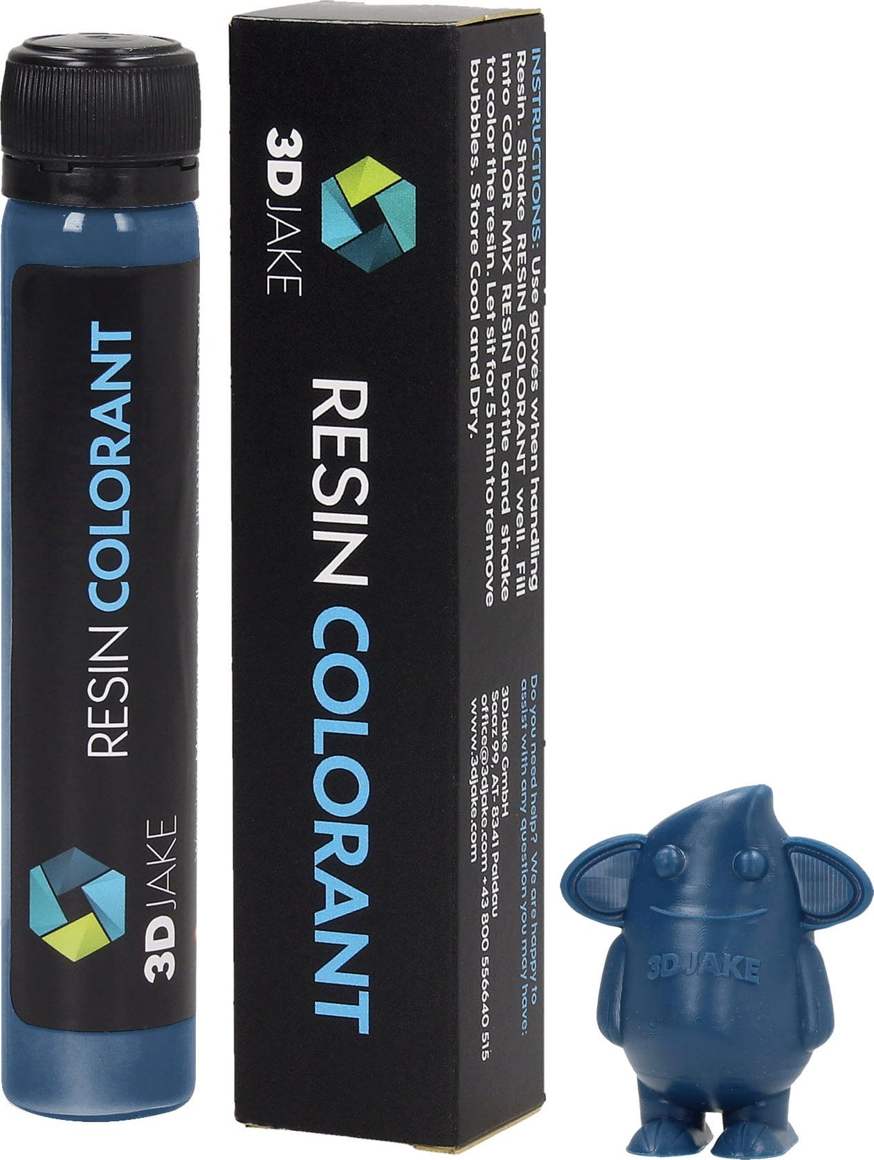 3DJAKE  Resin Colorant Azurblau, 25 g    Resin Farbstoff in Azurblau