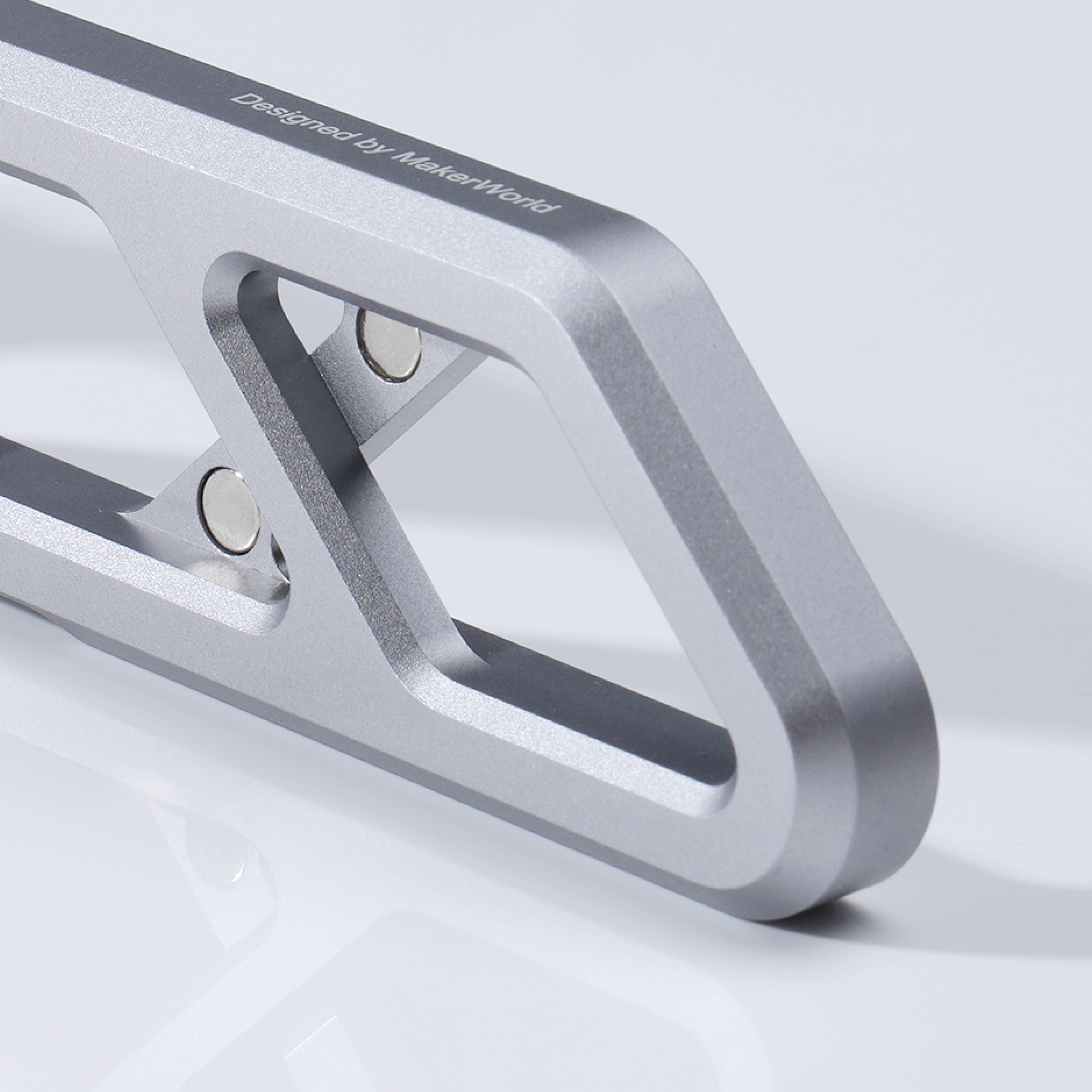 Bambu Lab  Mag-Alloy Scraper    Aluminium-Druckbettspachtel mit Magnetbefestigung
