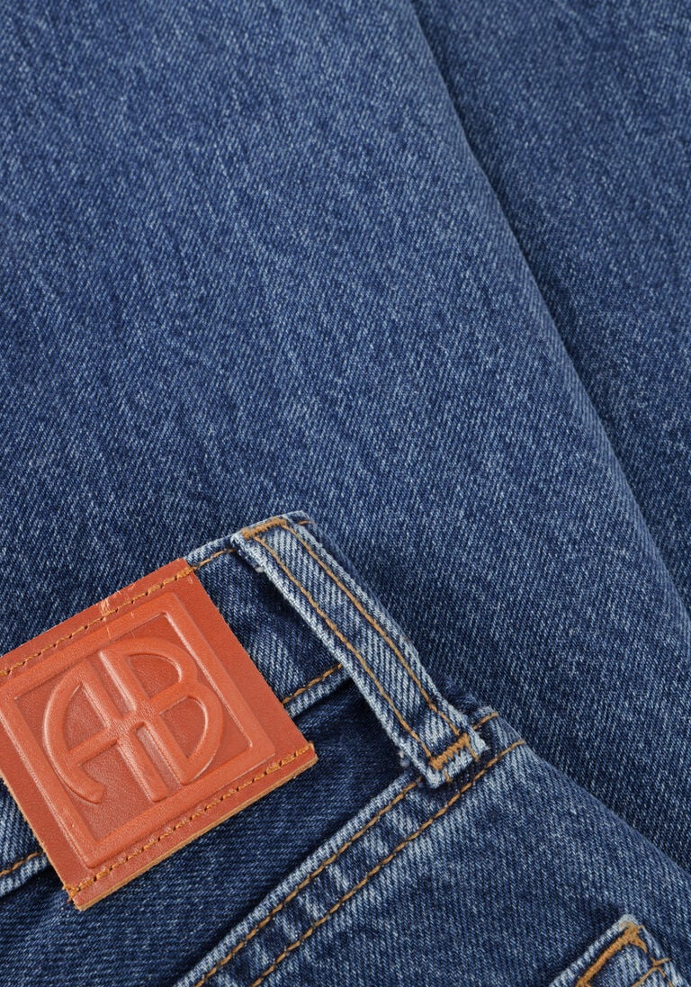 blauwe anine bing straight leg jeans roy jean 34
