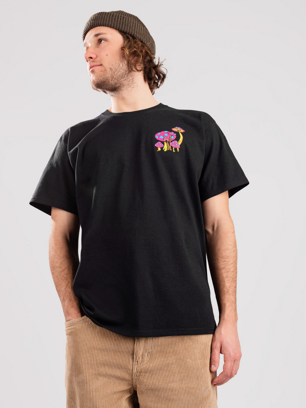 A.LAB Magic Mushrooms T-Shirt black