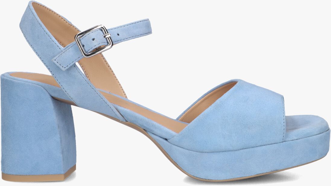 blauwe unisa sandalen met hak ney