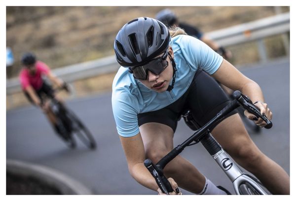 Maillot Manches Courtes Rogelli Core Femme Bleu clair