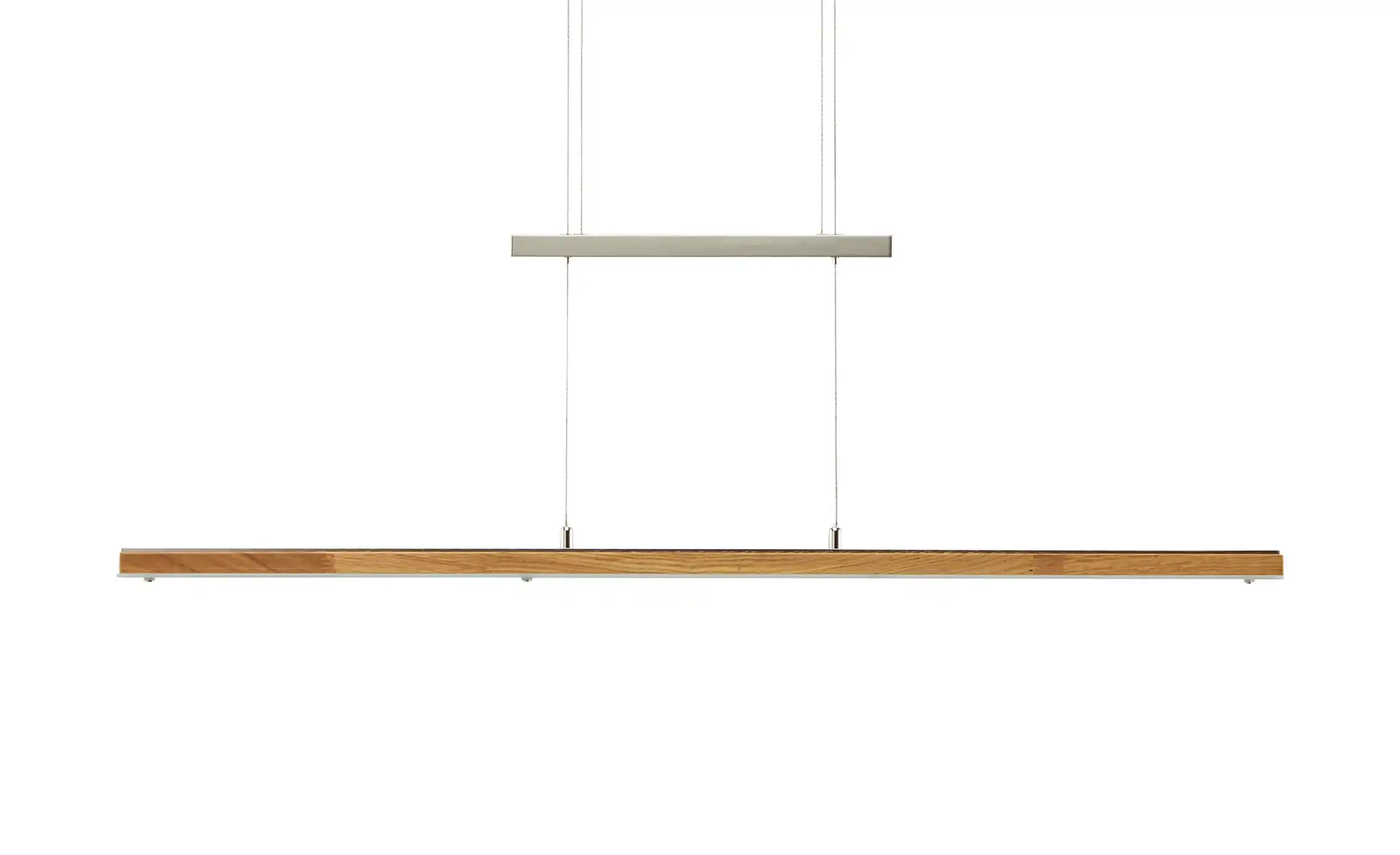 LED-Pendelleuchte, 1-flammig, Eiche natur
