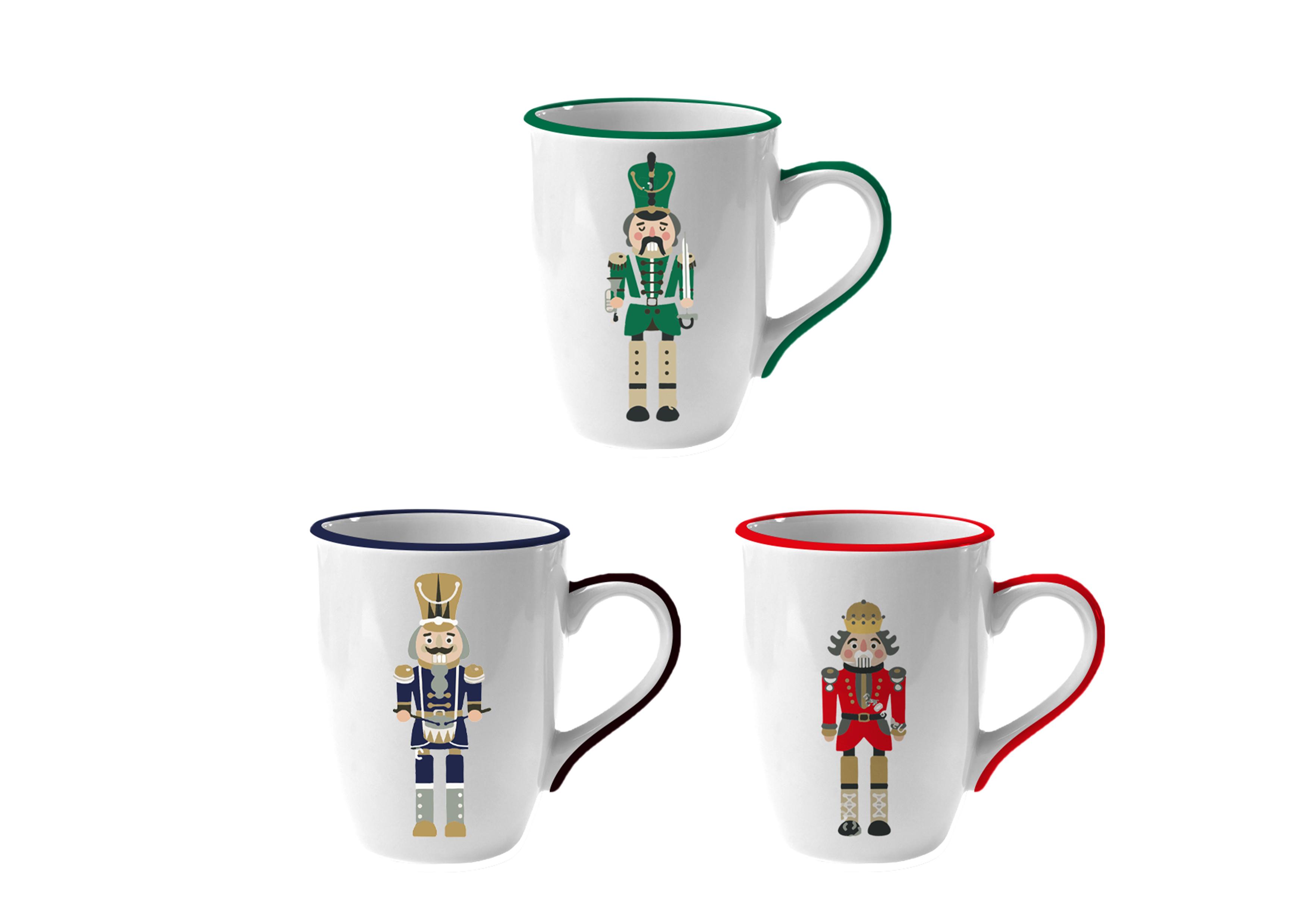 MUG CASSE NOISETTE GRAPHIQUE 34CL