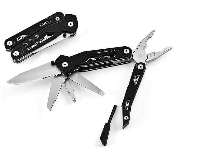 OUTDOOR AVENTURE - PINCE CLIP 11 FONCTIONS