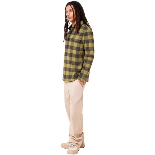Chemise OAKLEY BEAR COZY FLANNEL NEW DK BRUSH/FERN CHECK