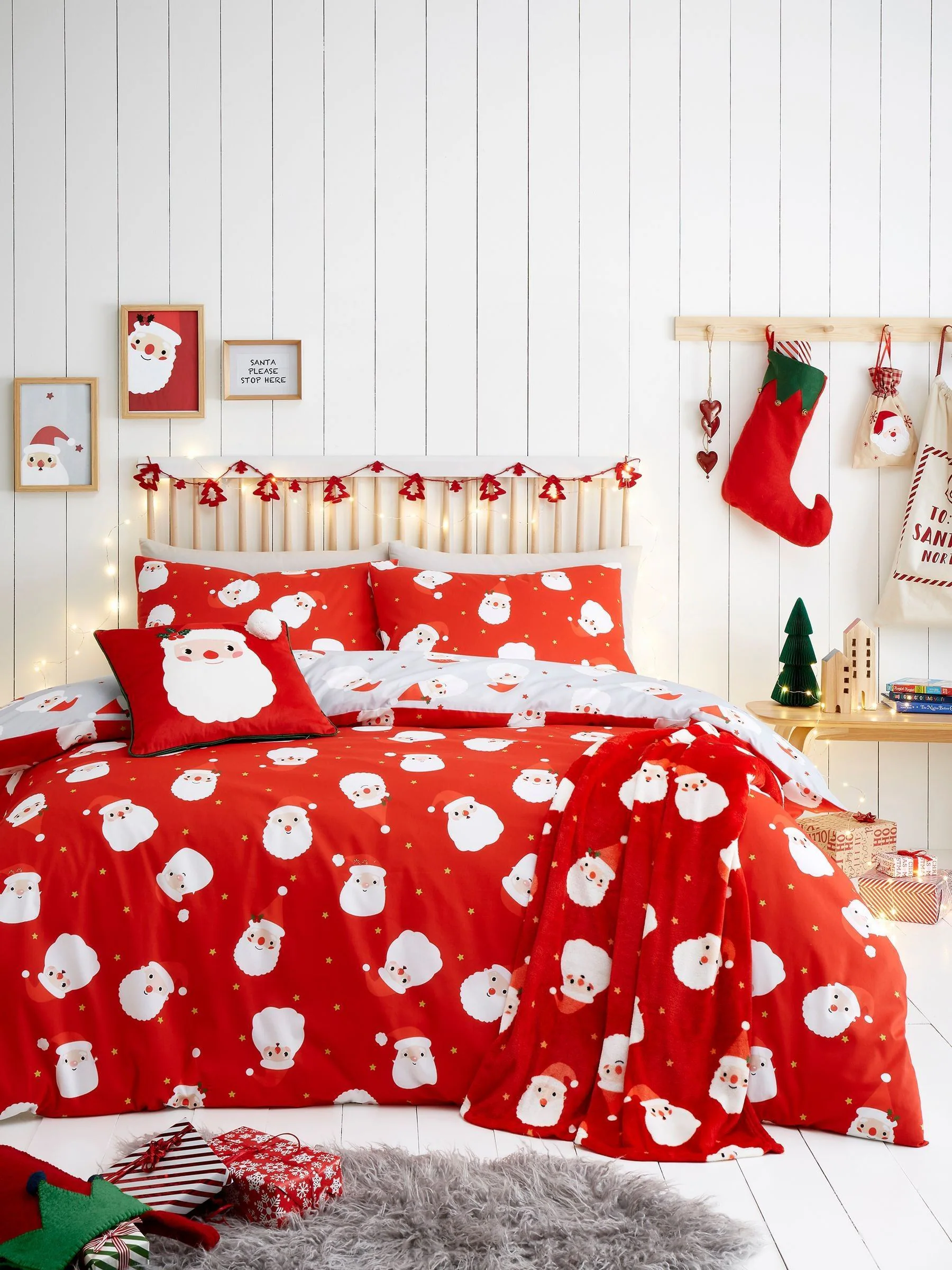 Fusion Easycare Christmas Duvet Cover Set