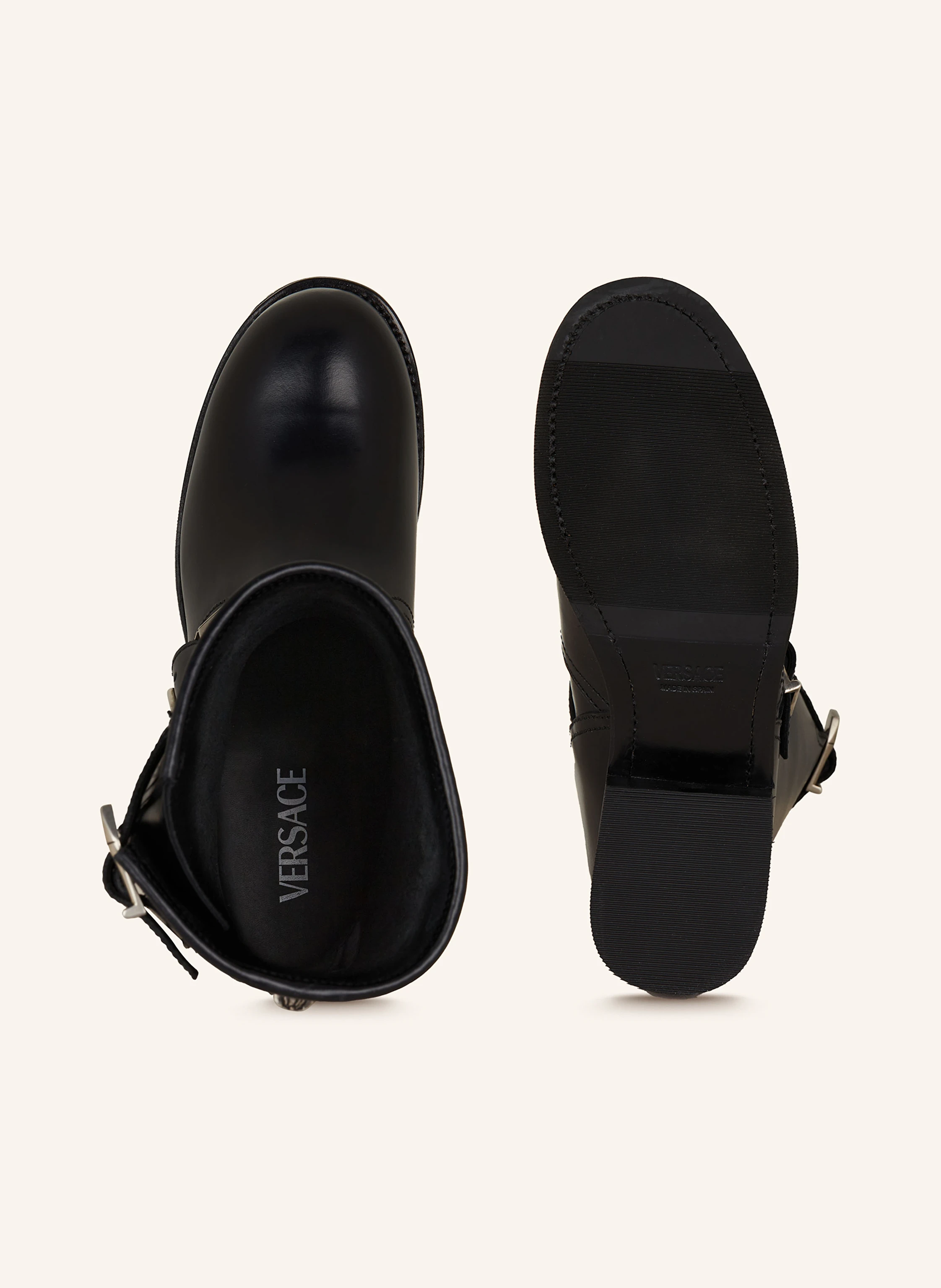 VERSACE Biker Boots