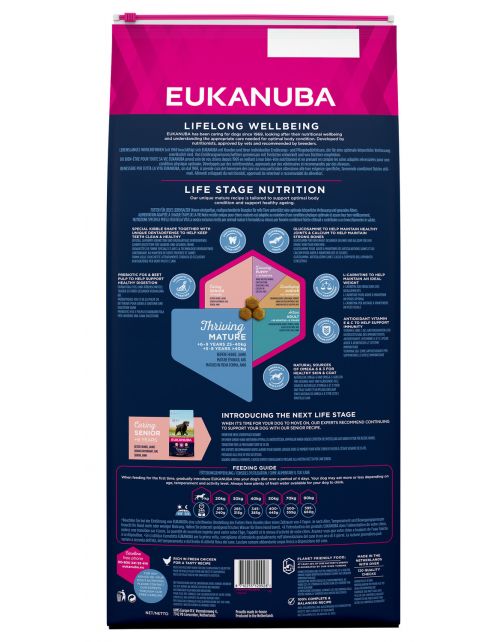 Eukanuba Thriving Mature Large Breed - Hondenvoer - Kip 15 kg