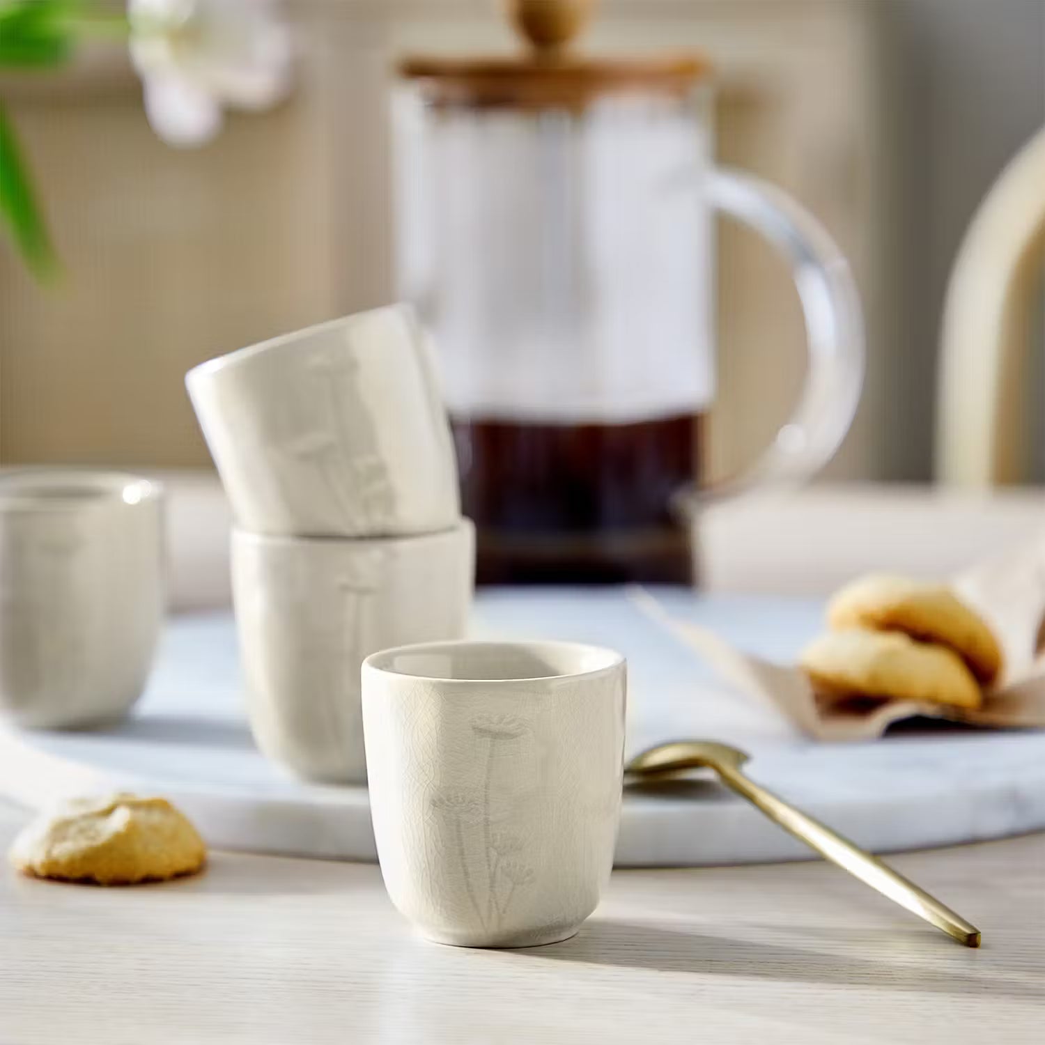 FLEUR Espressotasse 4er-Set