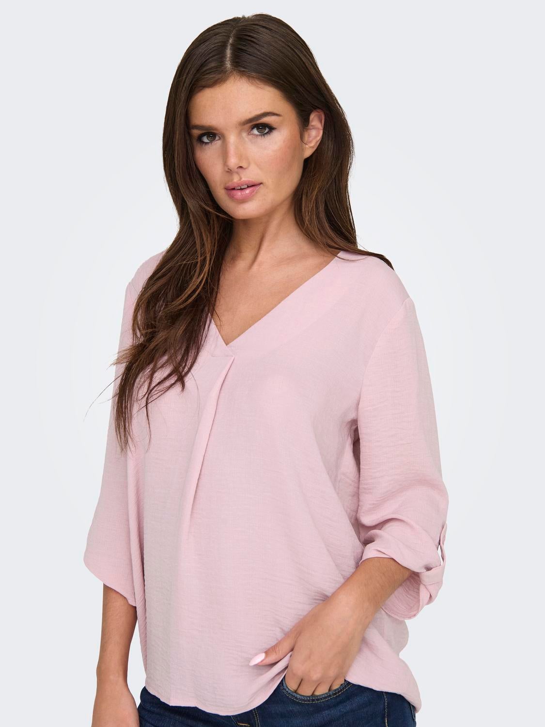 JDYDIVYA Top Bleached Mauve