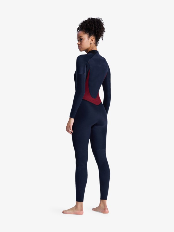 3/2mm Swell Natural Combinaison de surf back zip Noir Femme