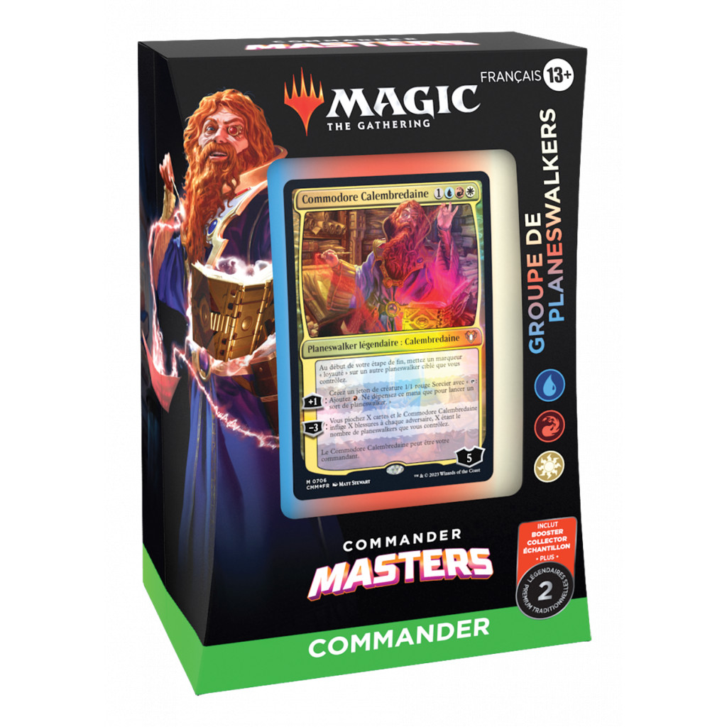 Magic The Gathering : Commander Masters - Lot des 4 Decks Commander