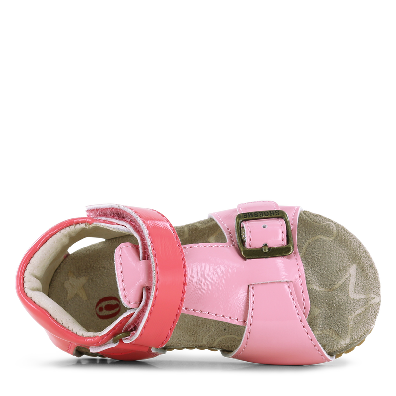 Shoesme shiny roze sandaaltje Microleer | Sale