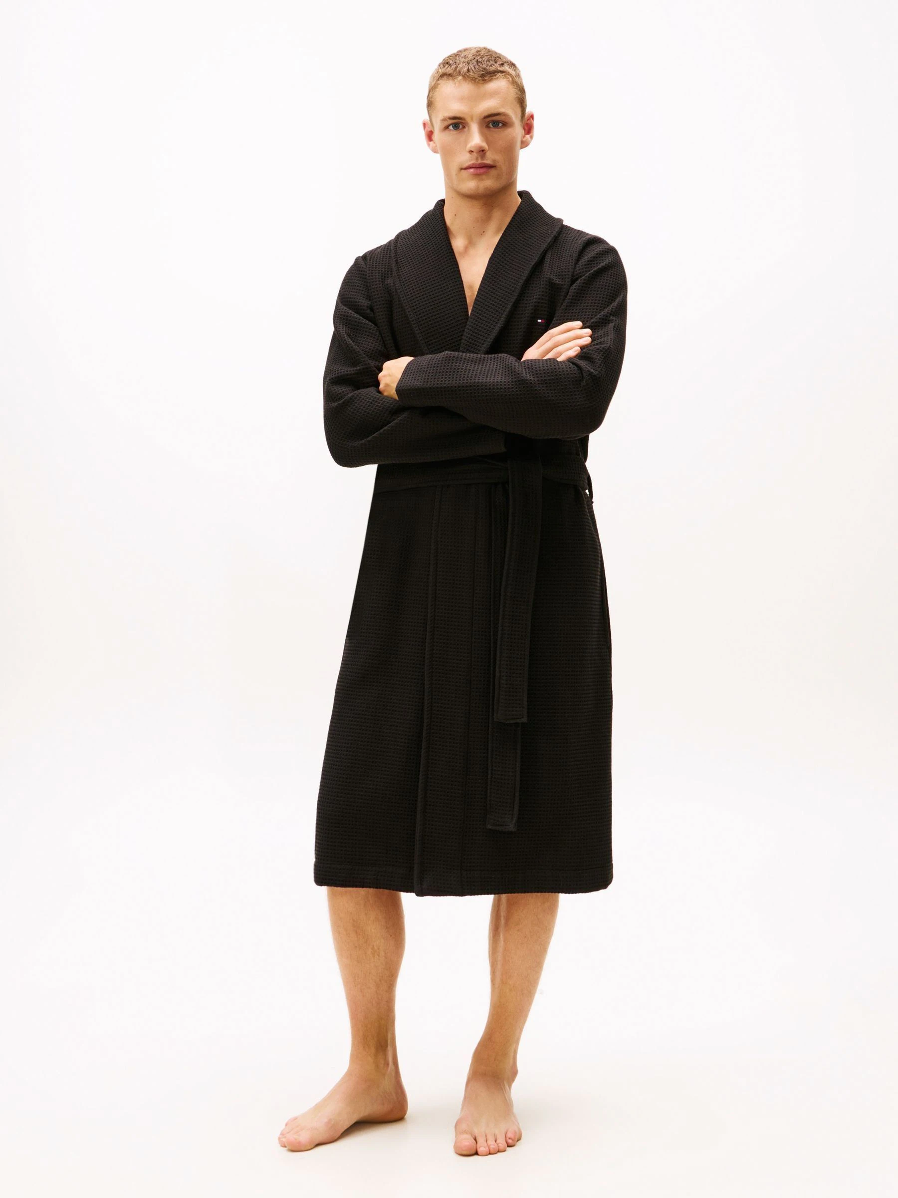 Tommy Hilfiger Essential Waffle Knit Robe