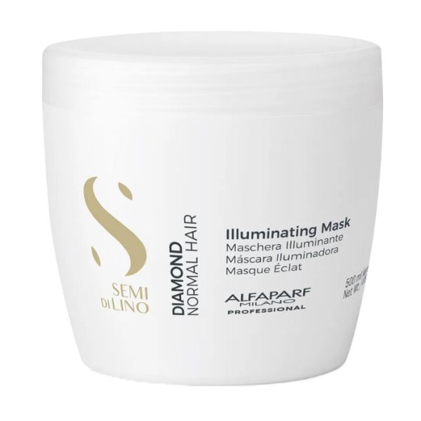 Masque Diamond révelateur d'éclat Semi Di Lino 500ml