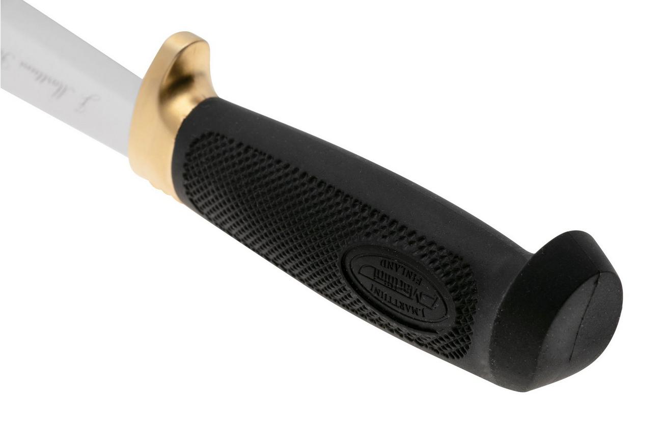 Marttiini Condor Skinner 186014 Stainless, Black Rubber, jachtmes