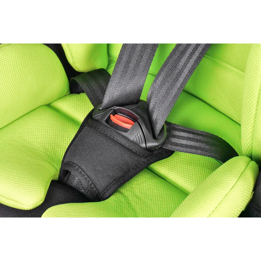 babyGO Kindersitz Freemove Isize grün