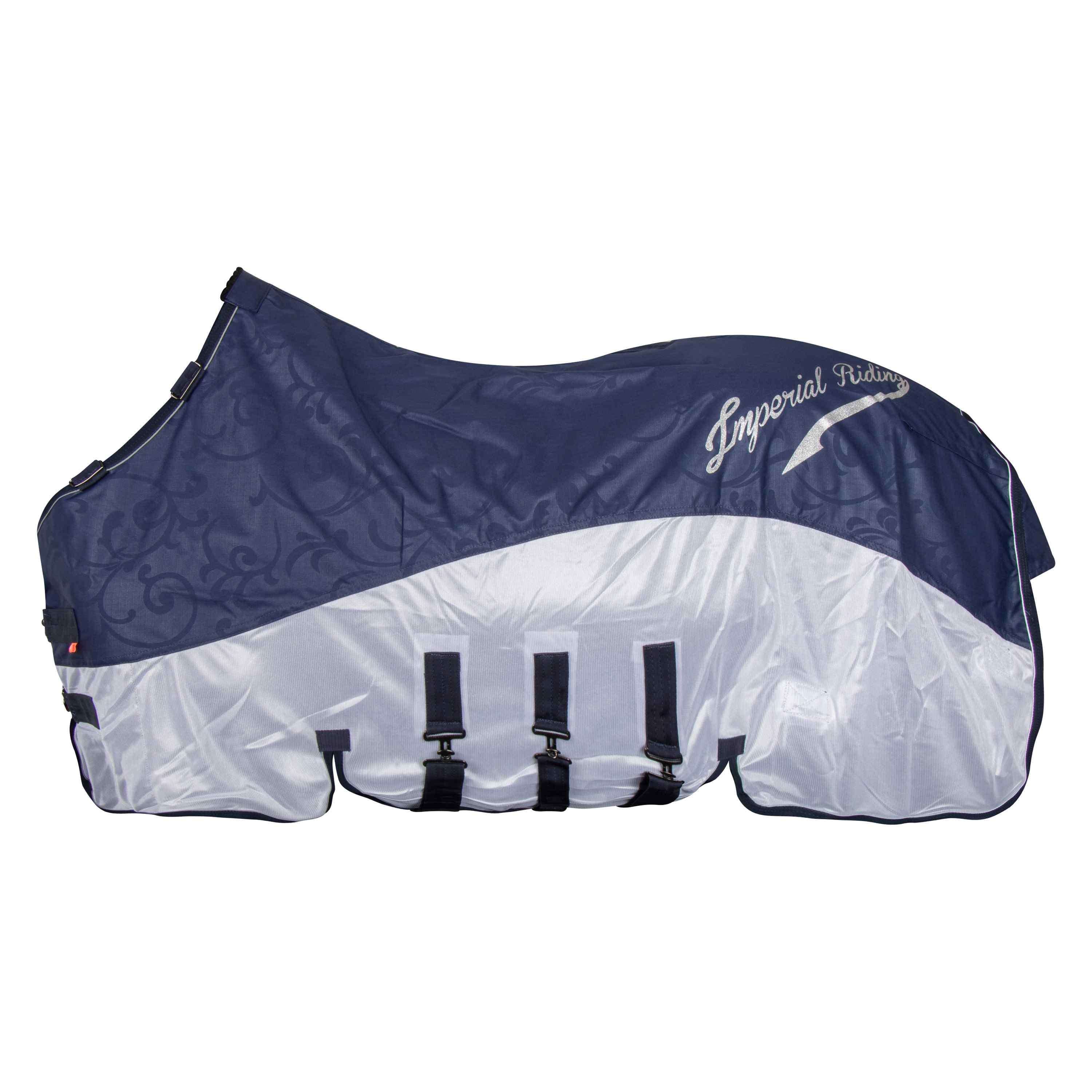 Imperial Riding Vliegen- en Regendeken IRHSuper-Dry Navy