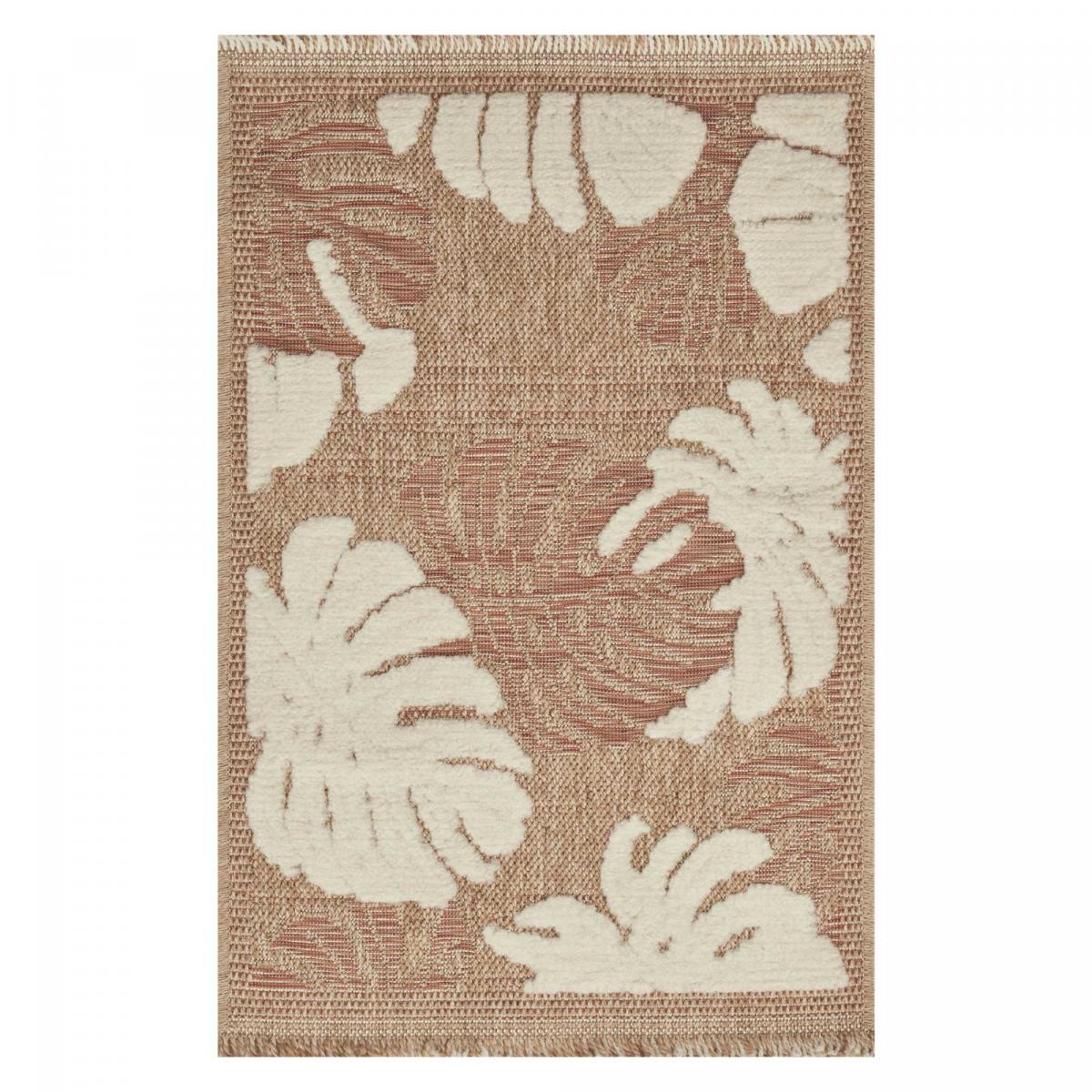 Tapis extérieur marron 200x290 cm